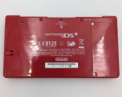 Nintendo DSi - Rød - Konsol - SNR TEF115694798 (B Grade) (Genbrug)